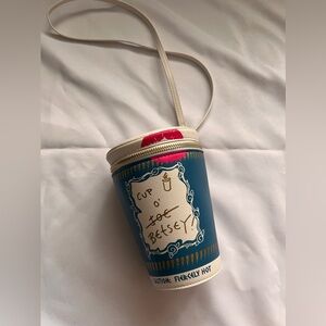 Betsey Johnson Kitschy cup of coffee